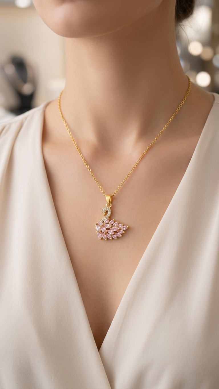 chaine swan قلادة البجعة
